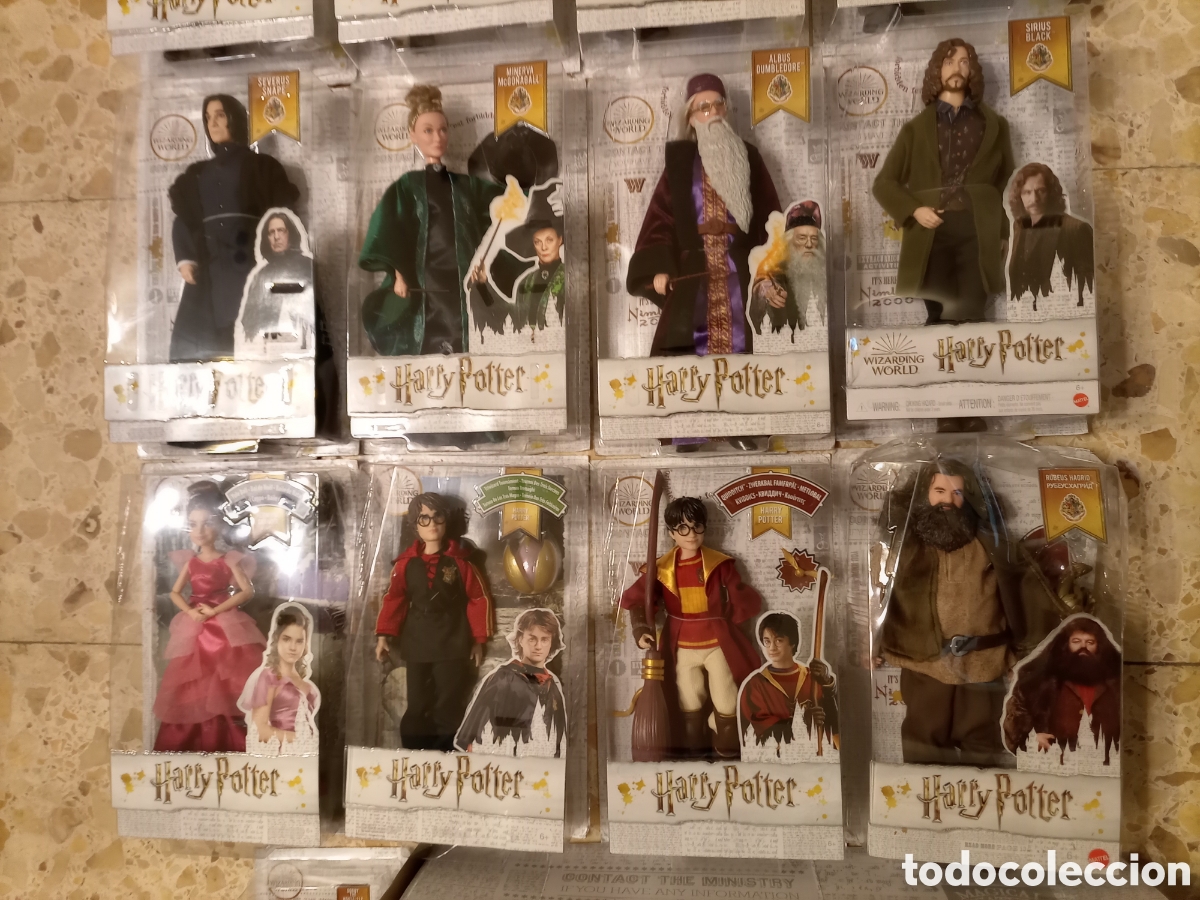 Mu&ntilde;ecas modernas: Harry Potter. Lote de 18 mu&ntilde;ecos - Foto 3