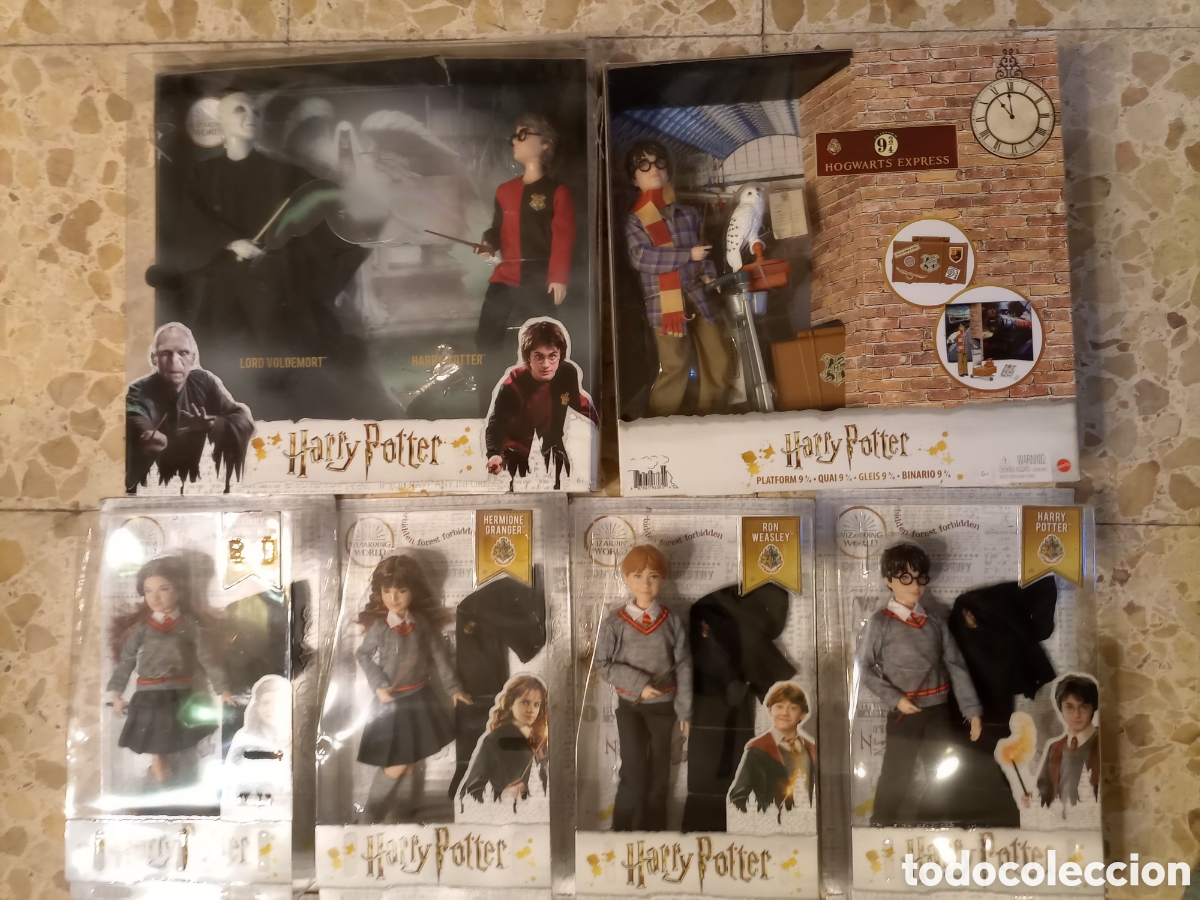 Mu&ntilde;ecas modernas: Harry Potter. Lote de 18 mu&ntilde;ecos - Foto 4