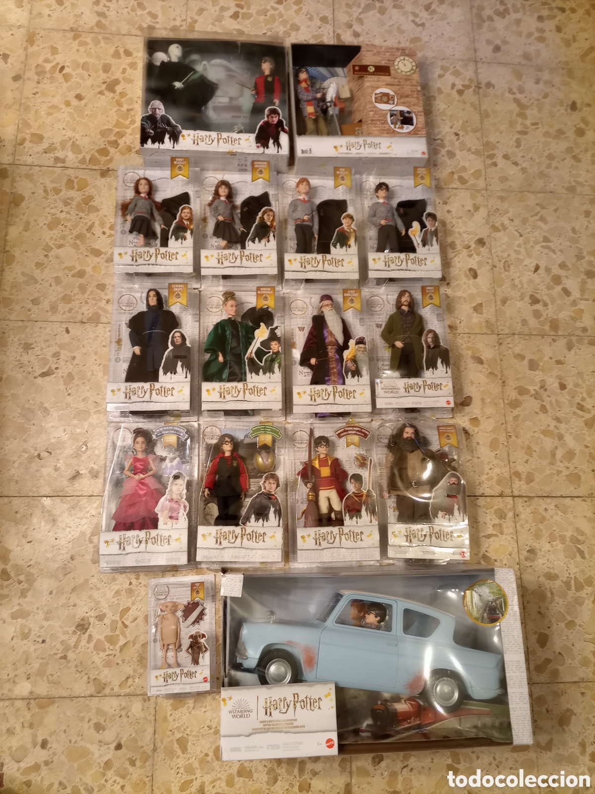 Mu&ntilde;ecas modernas: Harry Potter. Lote de 18 mu&ntilde;ecos - Foto 1