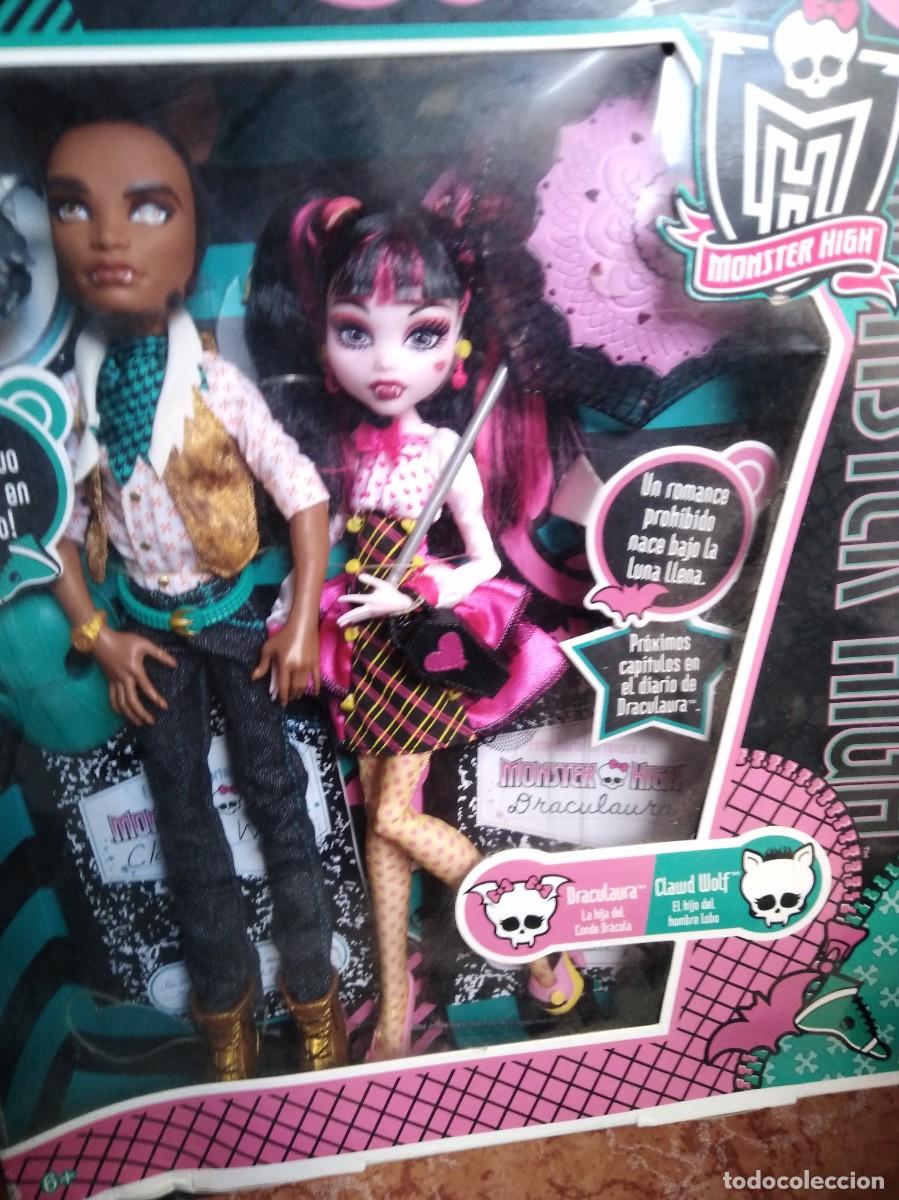 pack monster high draculaura y clawd wolf en su - Comprar Outras bonecas no  todocoleccion