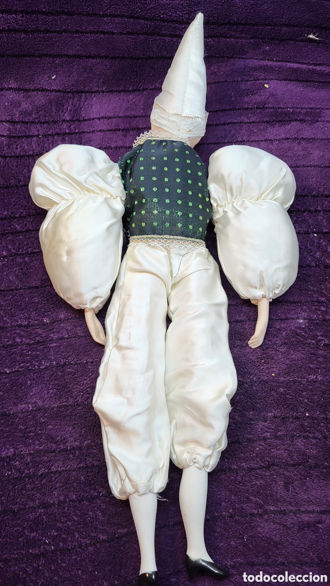 Mu&ntilde;ecas modernas: Arlequ&iacute;n porcelana - Foto 2