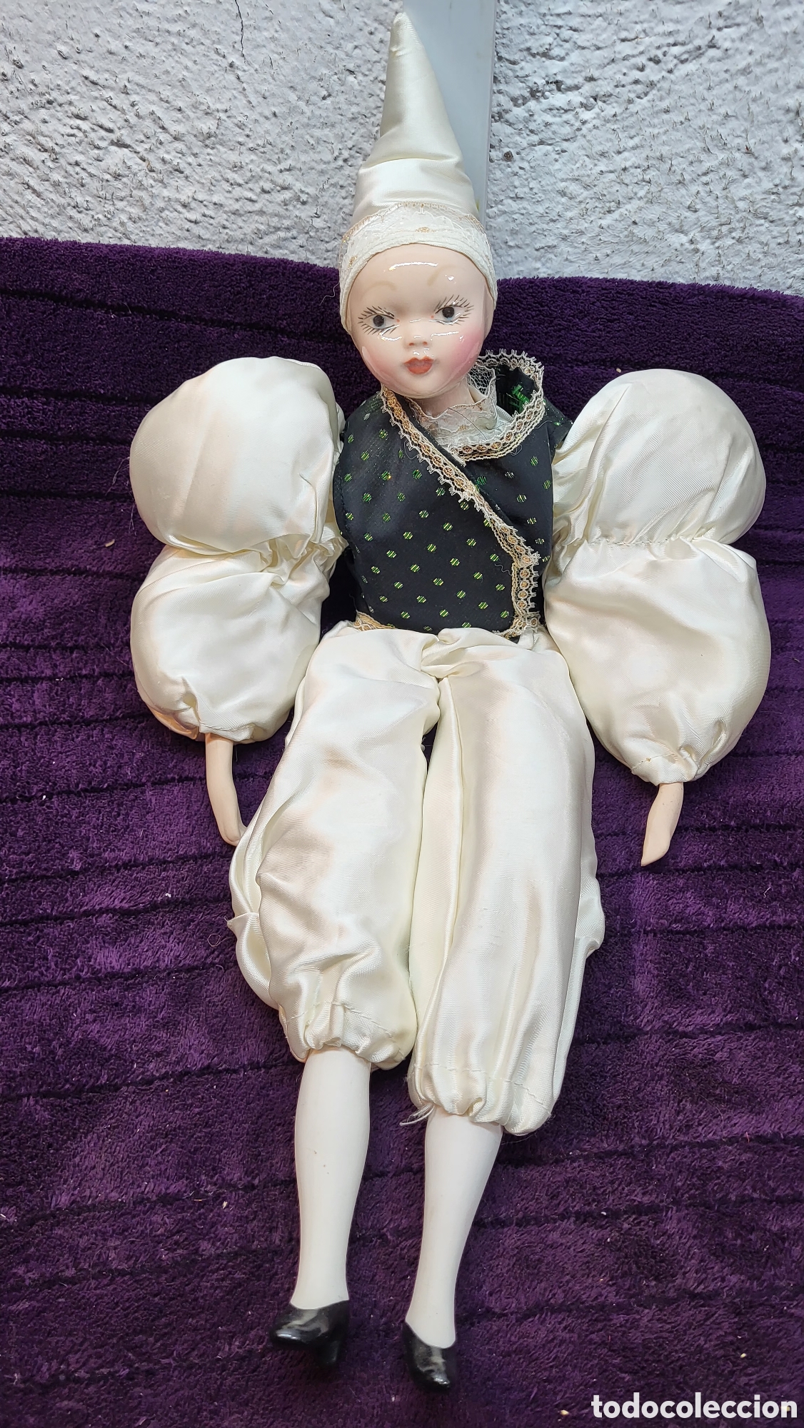 Mu&ntilde;ecas modernas: Arlequ&iacute;n porcelana - Foto 4