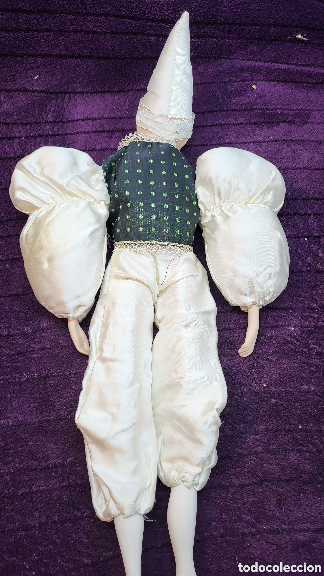 Mu&ntilde;ecas modernas: Arlequ&iacute;n porcelana - Foto 5