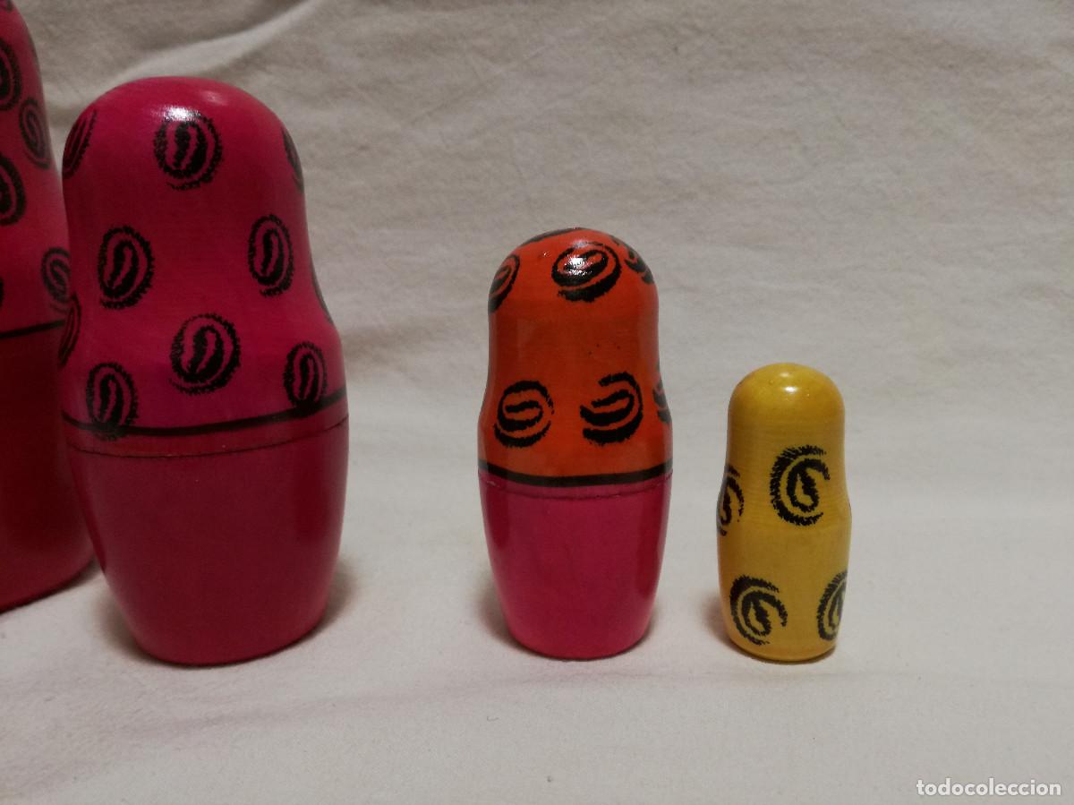 Mu&ntilde;ecas modernas: MU&Ntilde;ECA MATRIOSKA DE MADERA PINTADA - Foto 9