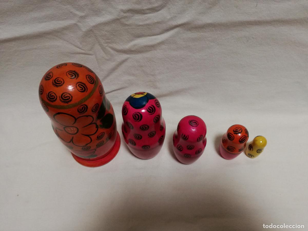 Mu&ntilde;ecas modernas: MU&Ntilde;ECA MATRIOSKA DE MADERA PINTADA - Foto 10