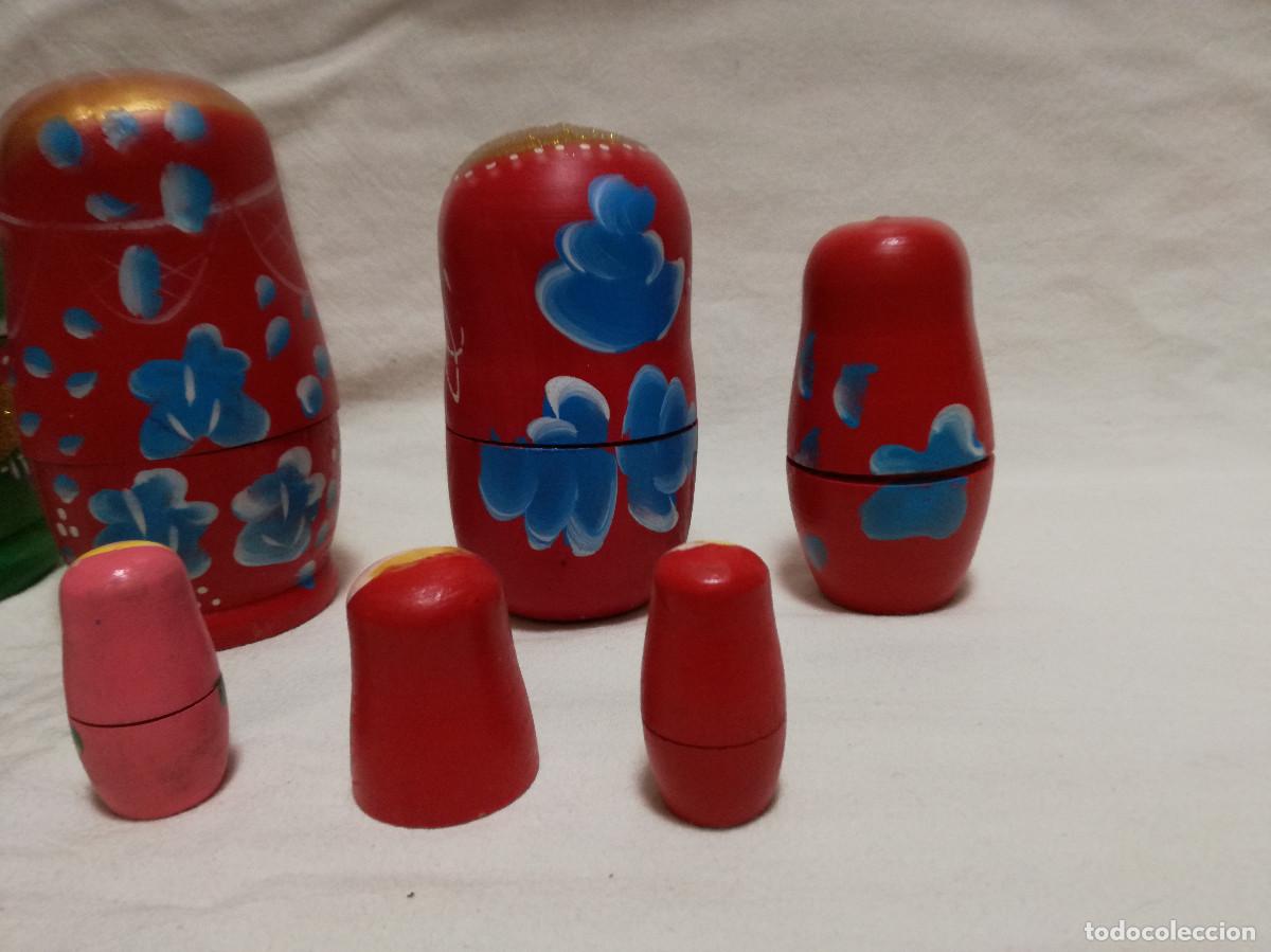 Mu&ntilde;ecas modernas: MU&Ntilde;ECA MATRIOSKA DE MADERA PINTADA INCOMPLETAS - Foto 9