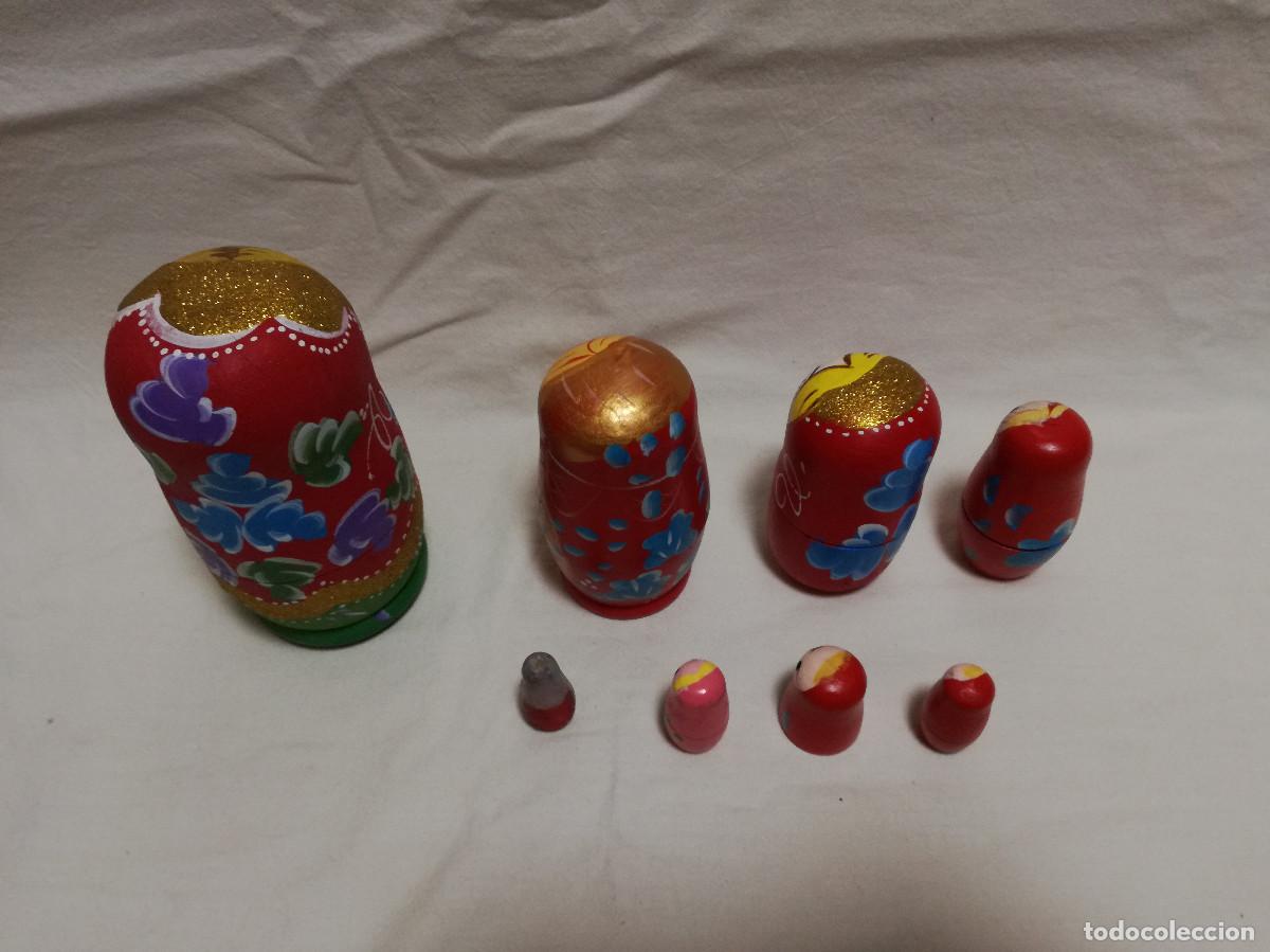 Mu&ntilde;ecas modernas: MU&Ntilde;ECA MATRIOSKA DE MADERA PINTADA INCOMPLETAS - Foto 10