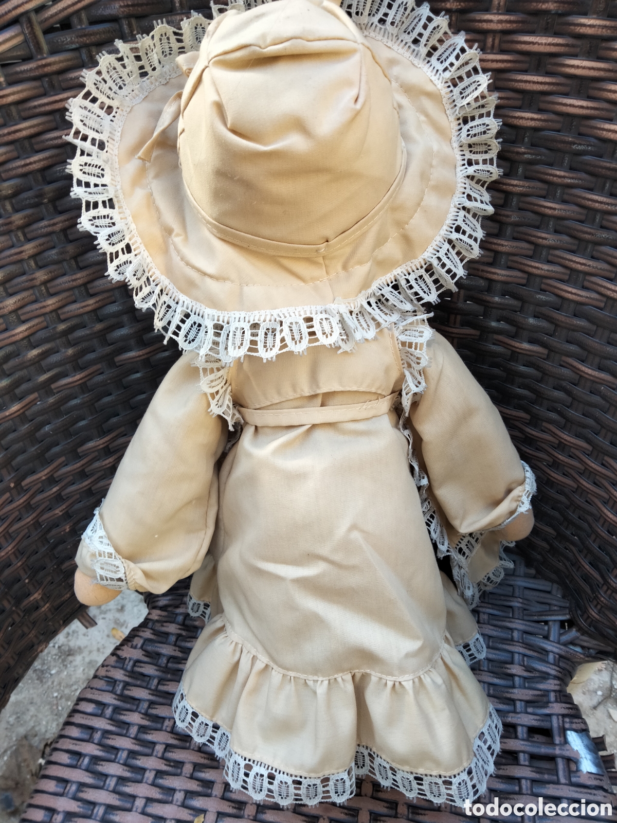 Mu&ntilde;ecas modernas: Mu&ntilde;eca fieltro 80 de trapo y algod&oacute;n , estilo Sasha dolls - Foto 4