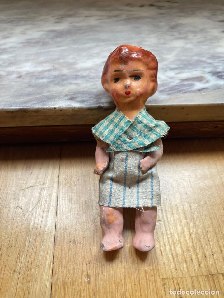 Mu&ntilde;ecas modernas: MU&Ntilde;ECA DE PAPEL MIDE 12,50 CMS - Foto 1
