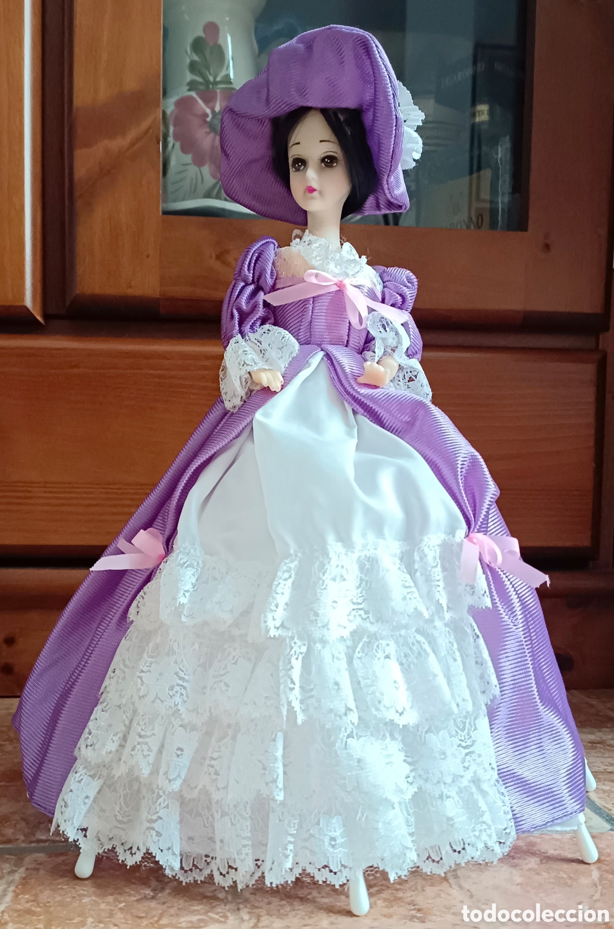 Mu&ntilde;ecas modernas: Mu&ntilde;eca sombrilla pelo implantado - Foto 1