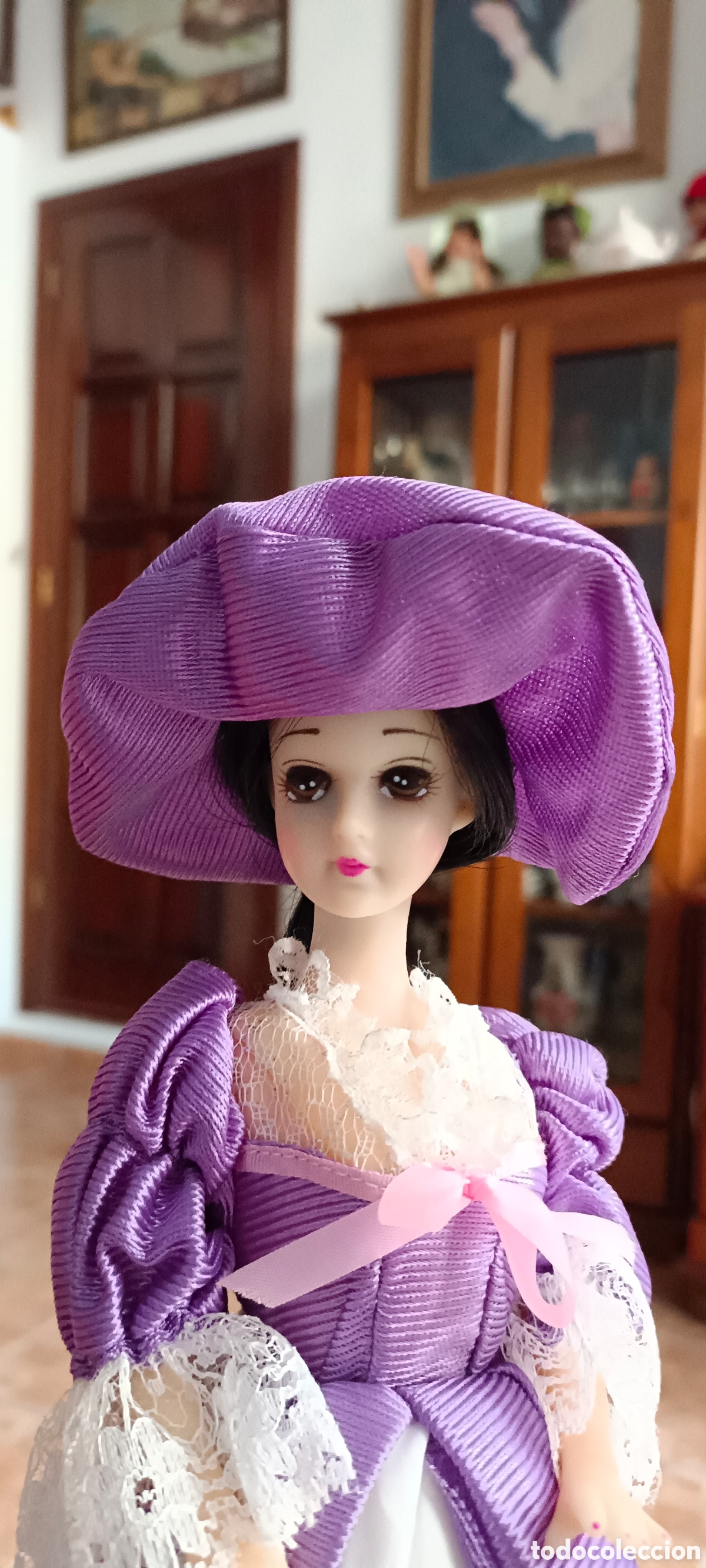 Mu&ntilde;ecas modernas: Mu&ntilde;eca sombrilla pelo implantado - Foto 2