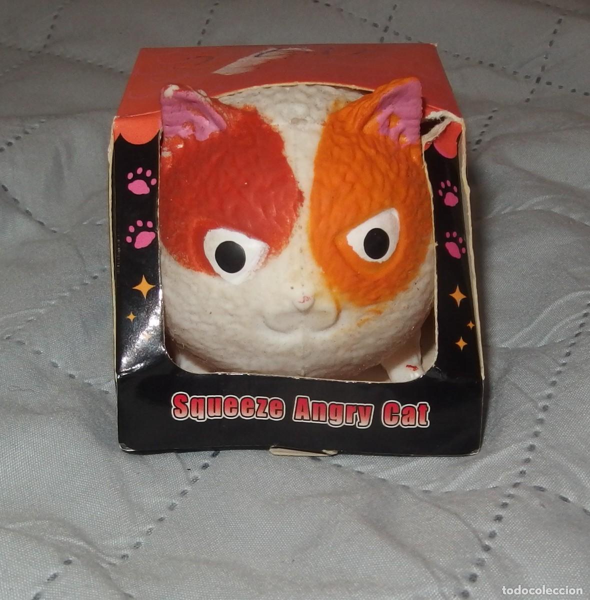 Mu&ntilde;ecas modernas: SQUEEZE ANGRY CAT,BLANCO,SQUEEZING ANGRY CAT,CAJA ORIGINAL - Foto 1