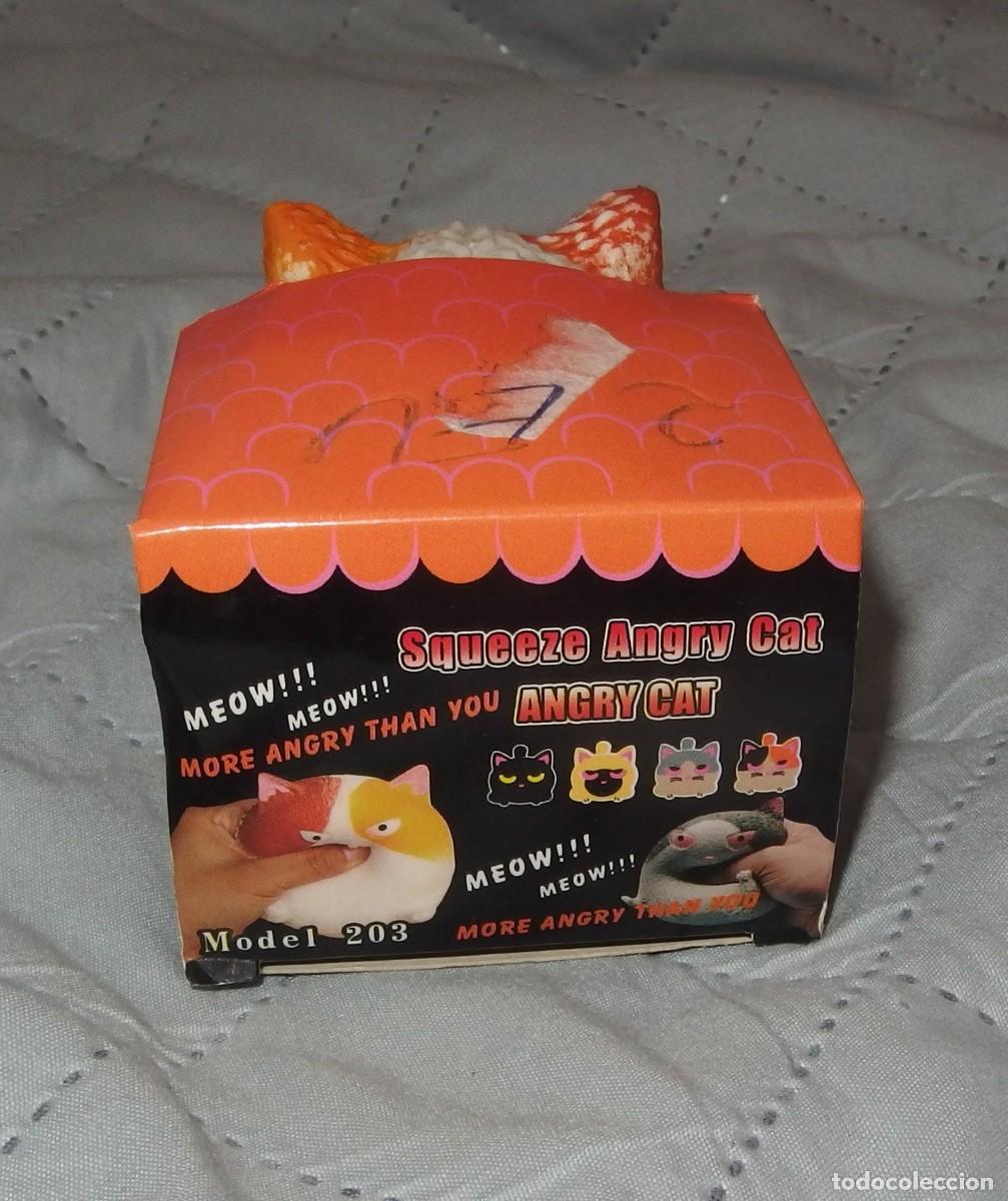 Mu&ntilde;ecas modernas: SQUEEZE ANGRY CAT,BLANCO,SQUEEZING ANGRY CAT,CAJA ORIGINAL - Foto 2
