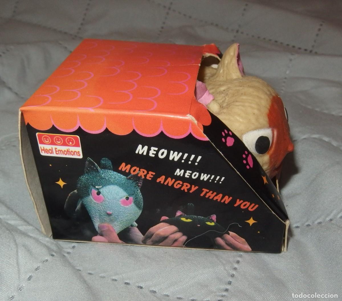 Mu&ntilde;ecas modernas: SQUEEZE ANGRY CAT,BEIGE,SQUEEZING ANGRY CAT,CAJA ORIGINAL - Foto 2