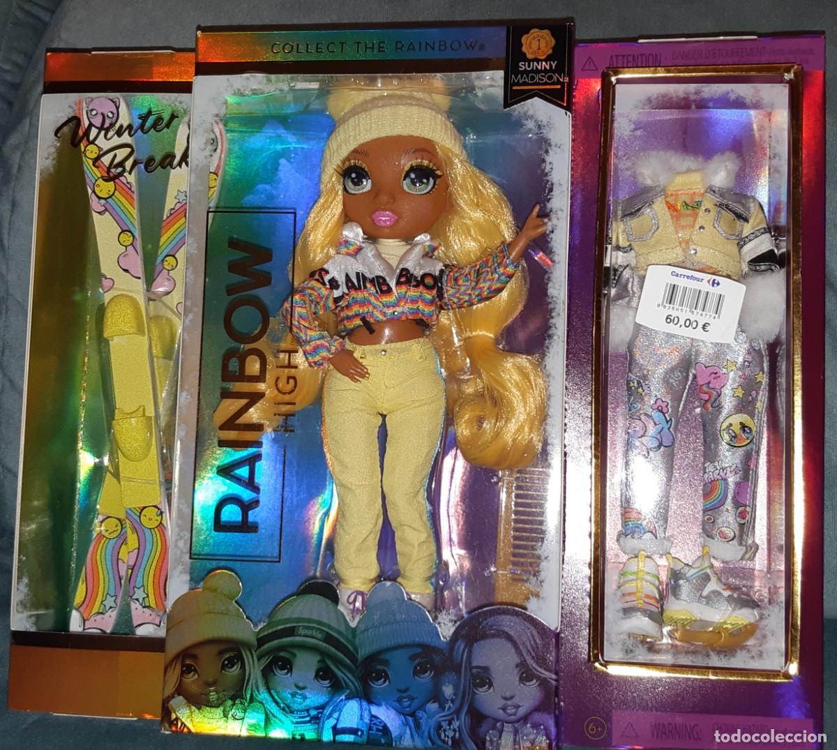 Mu&ntilde;ecas modernas: MU&Ntilde;ECA RAINBOW HIGH SUNNY MADISON WINTER BREAK - Foto 2