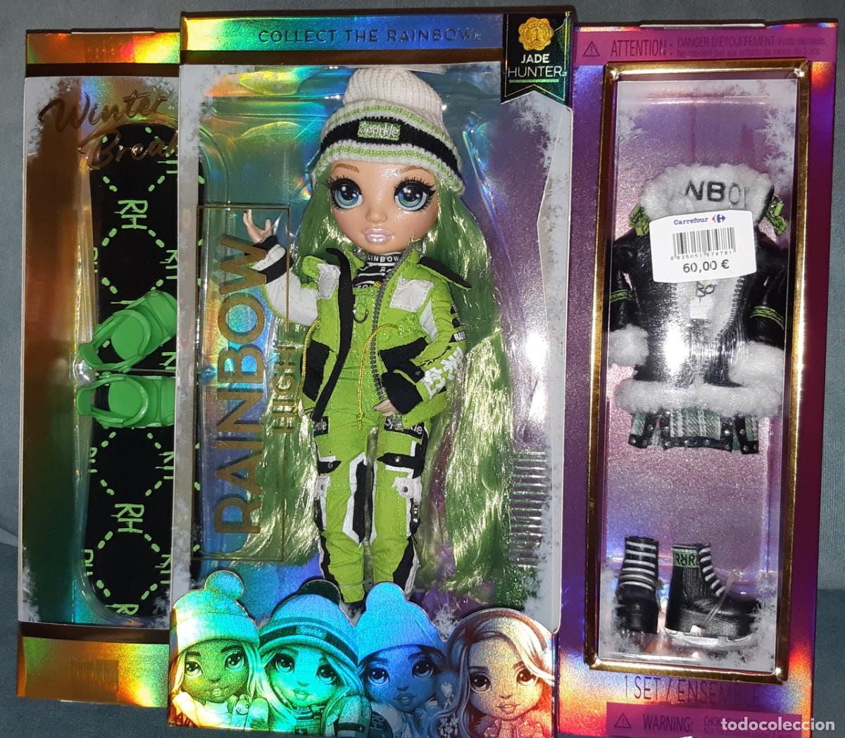Mu&ntilde;ecas modernas: MU&Ntilde;ECA RAINBOW HIGH JADE HUNTER WINTER BREAK - Foto 2