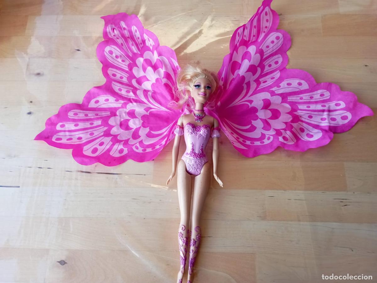 Mu&ntilde;ecas modernas: MU&Ntilde;ECA MATTEL.MARIPOSA ALAS M&Aacute;GICAS. - Foto 2