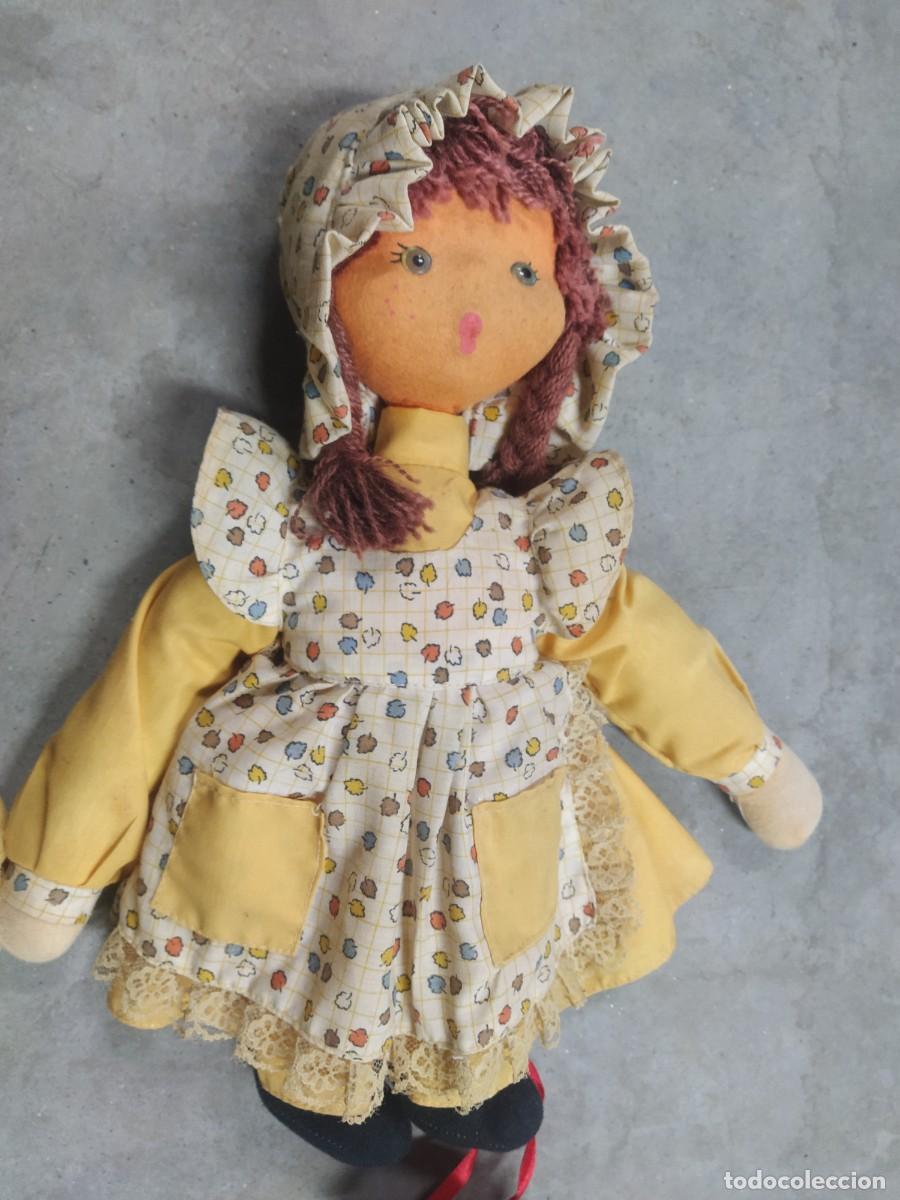 Mu&ntilde;ecas modernas: Lote de 9 mu&ntilde;ecas de trapo..de 25 a 60 cm.. - Foto 10