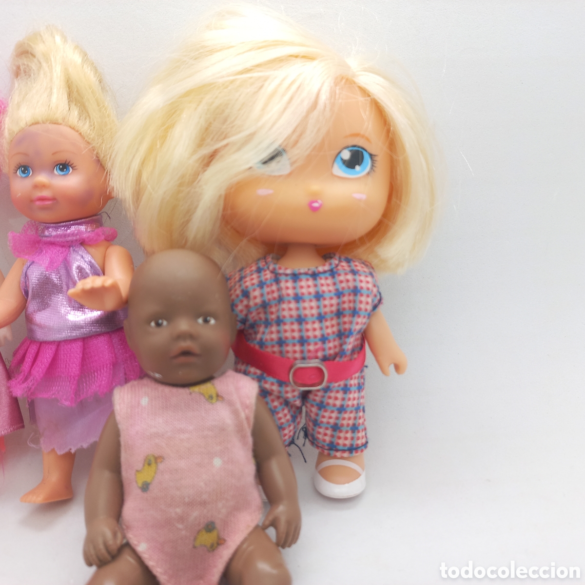 Mu&ntilde;ecas modernas: Lote de 4 mu&ntilde;ecas peque&ntilde;as - Foto 4