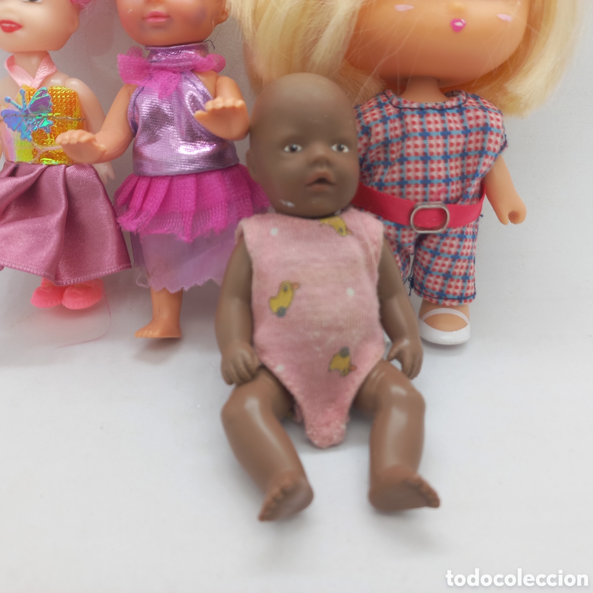 Mu&ntilde;ecas modernas: Lote de 4 mu&ntilde;ecas peque&ntilde;as - Foto 5