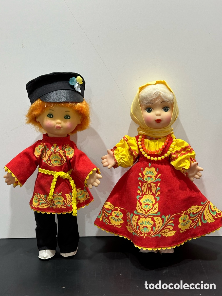Mu&ntilde;ecas modernas: Pareja de mu&ntilde;ecos Rusos - Foto 1