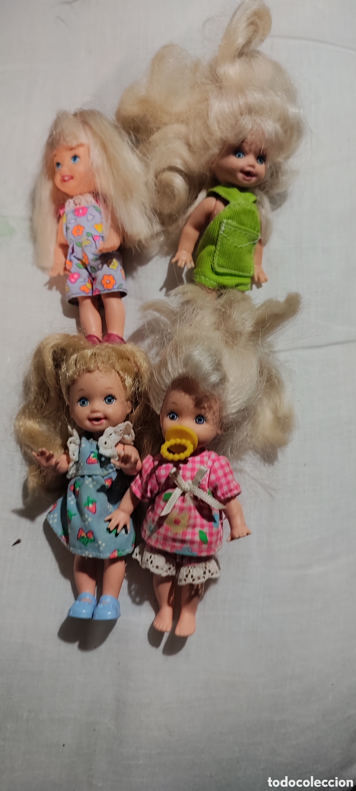 Mu&ntilde;ecas modernas: LOTE 4 PEQUE&Ntilde;AS MU&Ntilde;ECAS - Foto 1