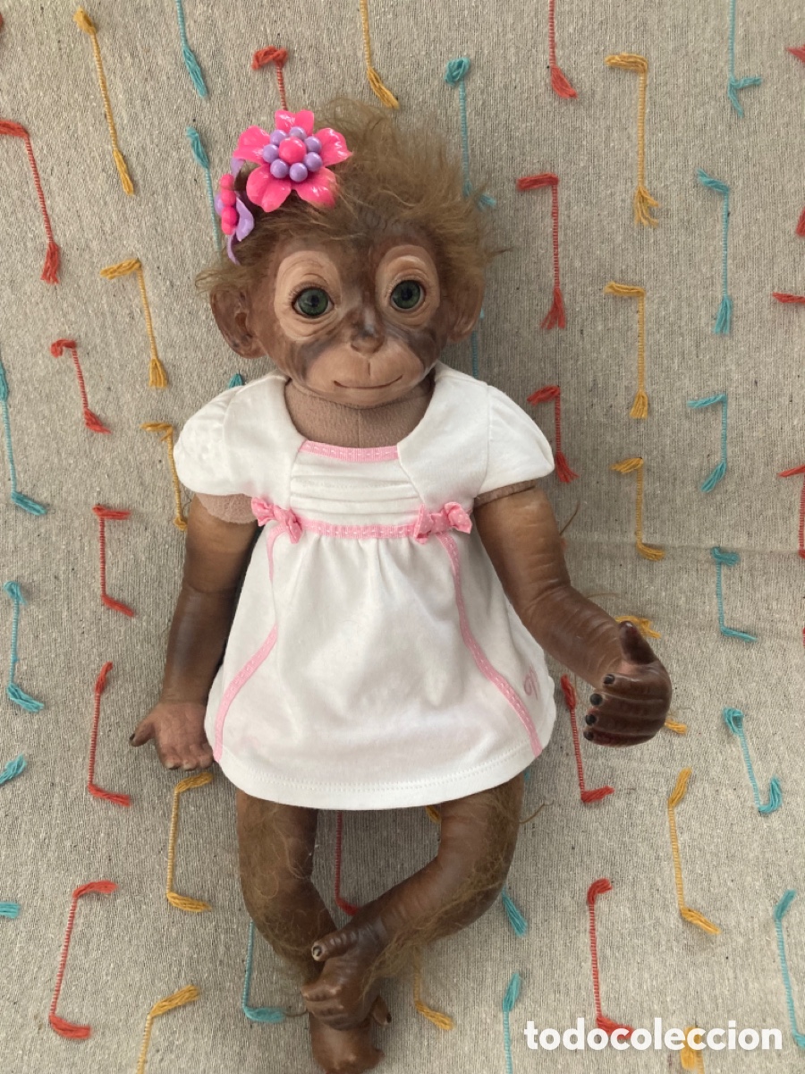 Mu&ntilde;ecas modernas: Mu&ntilde;eca Mona Reborn - Foto 1