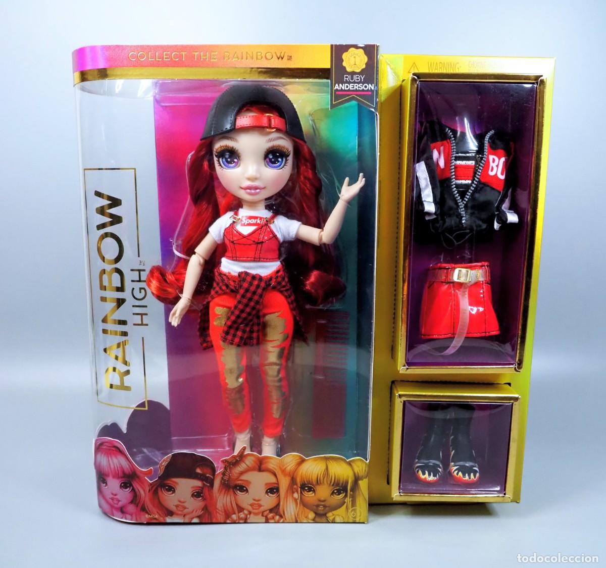 Mu&ntilde;ecas modernas: Mu&ntilde;eca Rainbow High Ruby Anderson 1 edici&oacute;n del 2020. Nueva. - Foto 1
