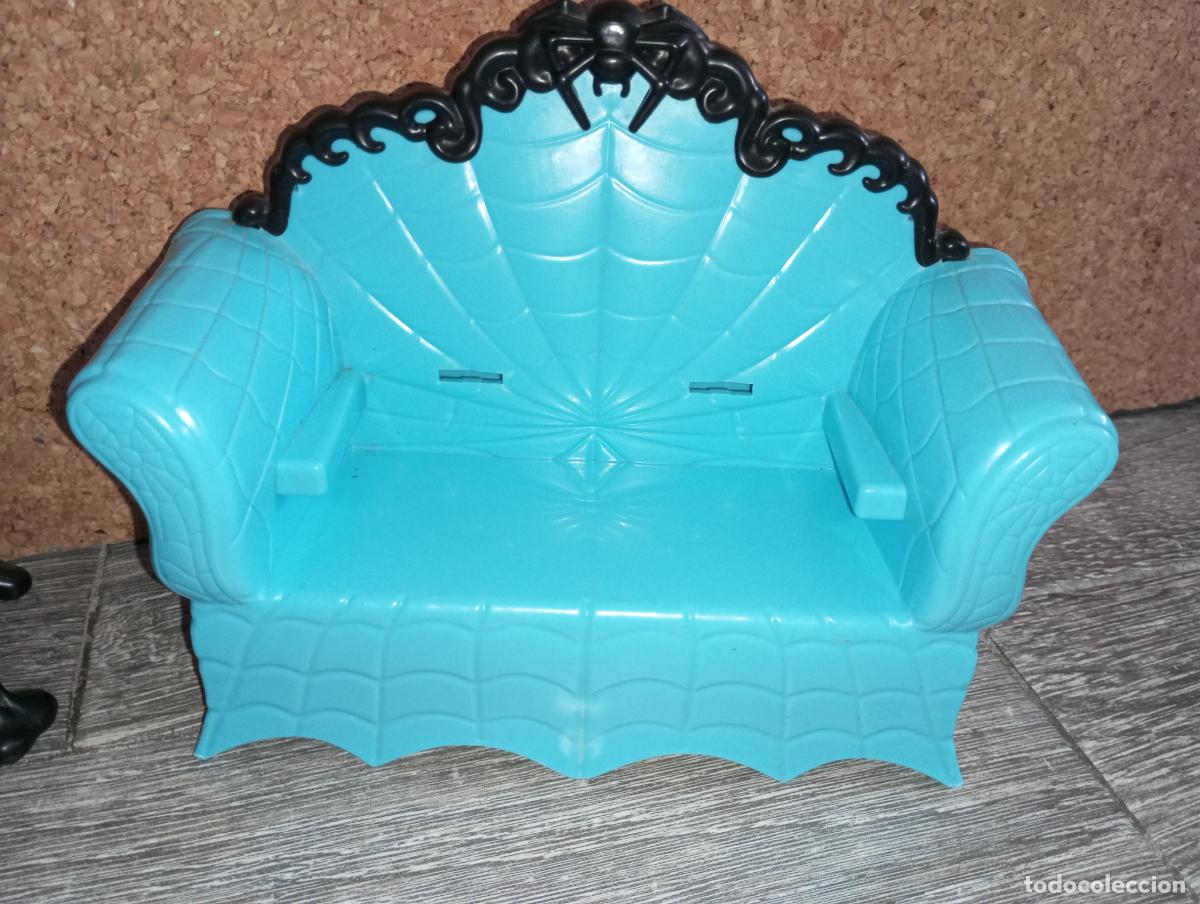 Mu&ntilde;ecas modernas: Lote muebles de mu&ntilde;eca Monster high - Foto 7