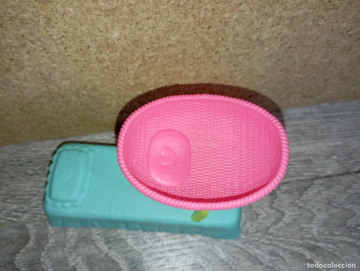 Mu&ntilde;ecas modernas: Cama accesorio de mu&ntilde;eca enchantimals - Foto 8