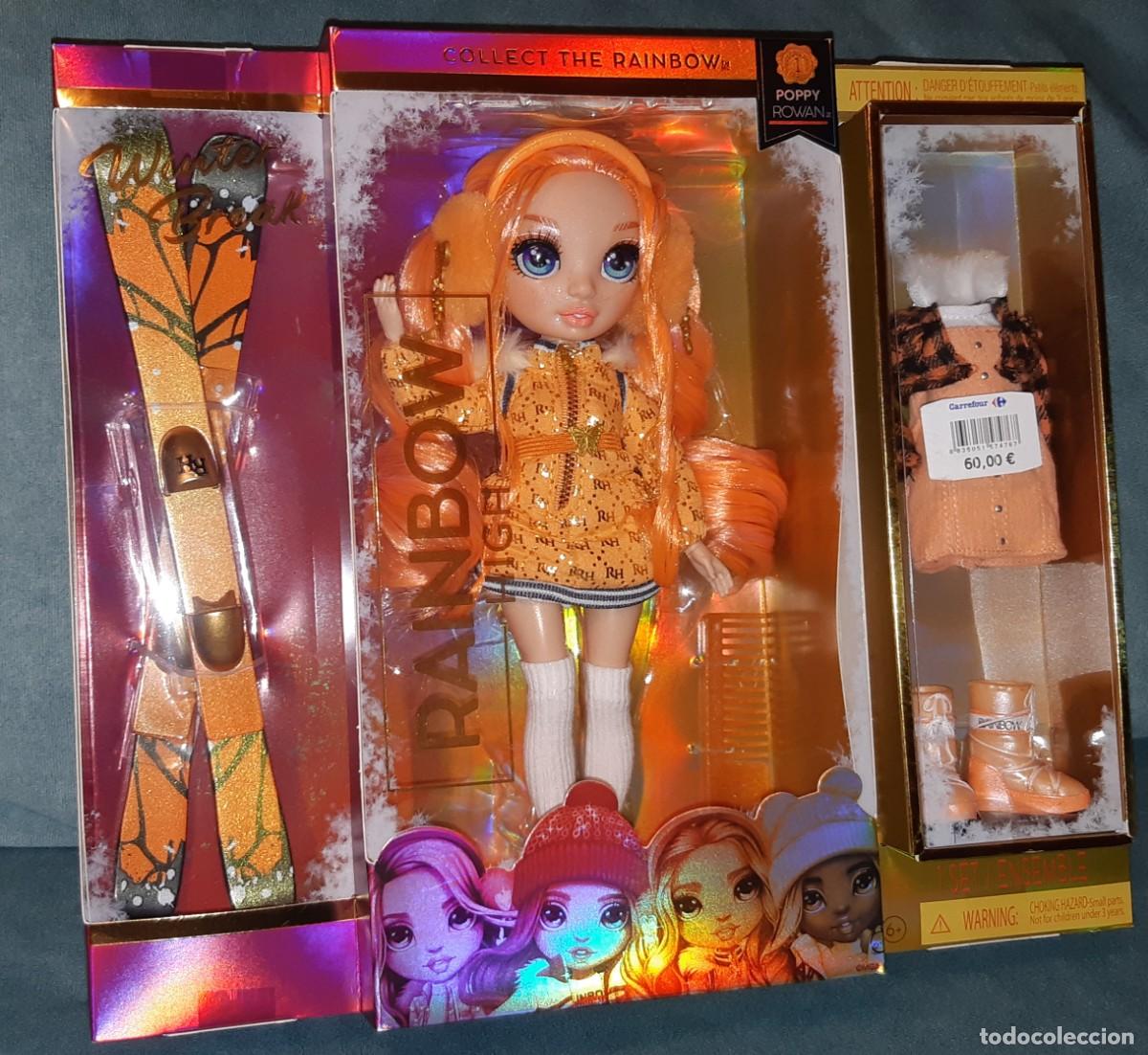 Mu&ntilde;ecas modernas: MU&Ntilde;ECA RAINBOW HIGH POPPY ROWAN WINTER BREAK - Foto 3