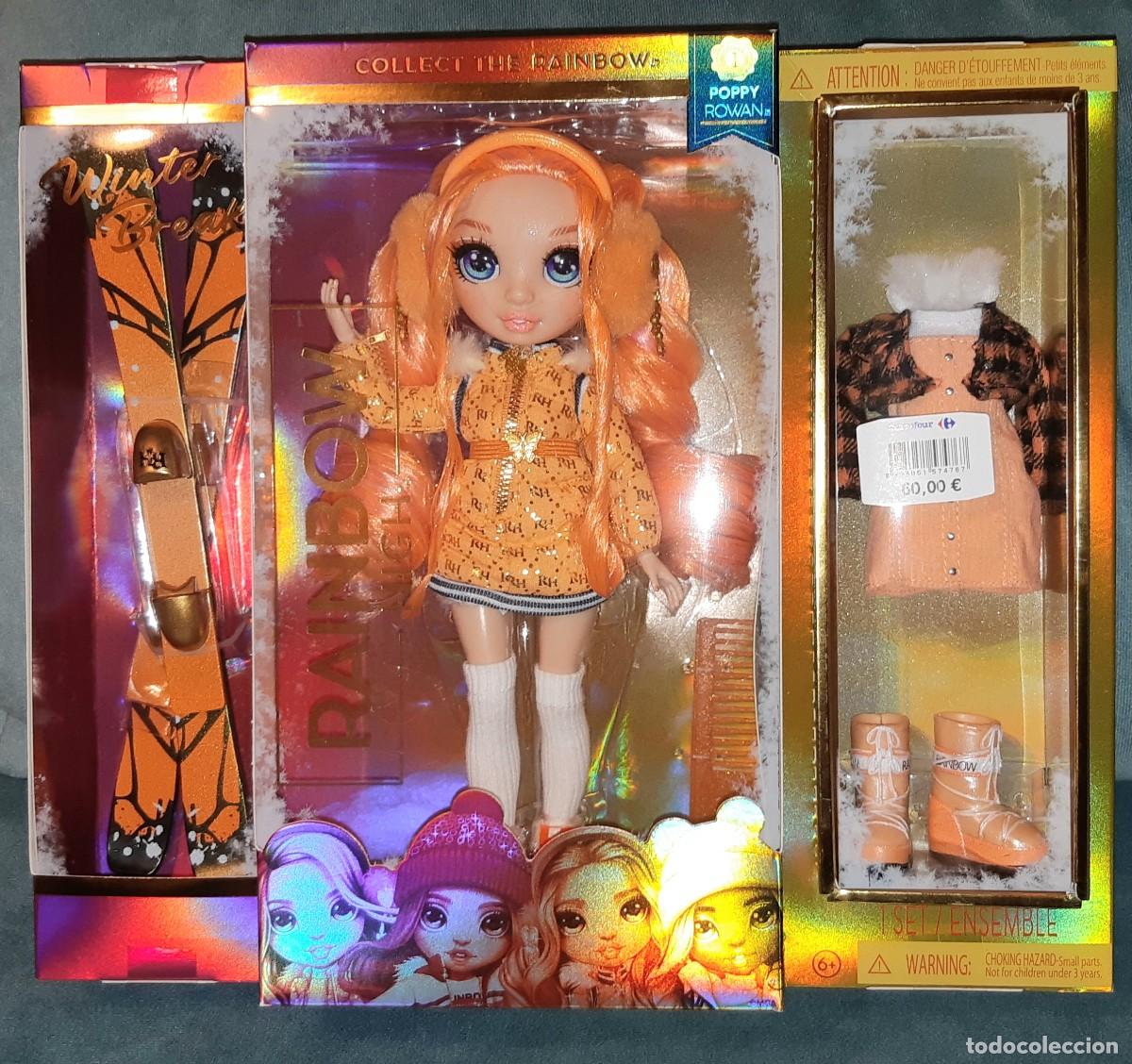 Mu&ntilde;ecas modernas: MU&Ntilde;ECA RAINBOW HIGH POPPY ROWAN WINTER BREAK - Foto 1