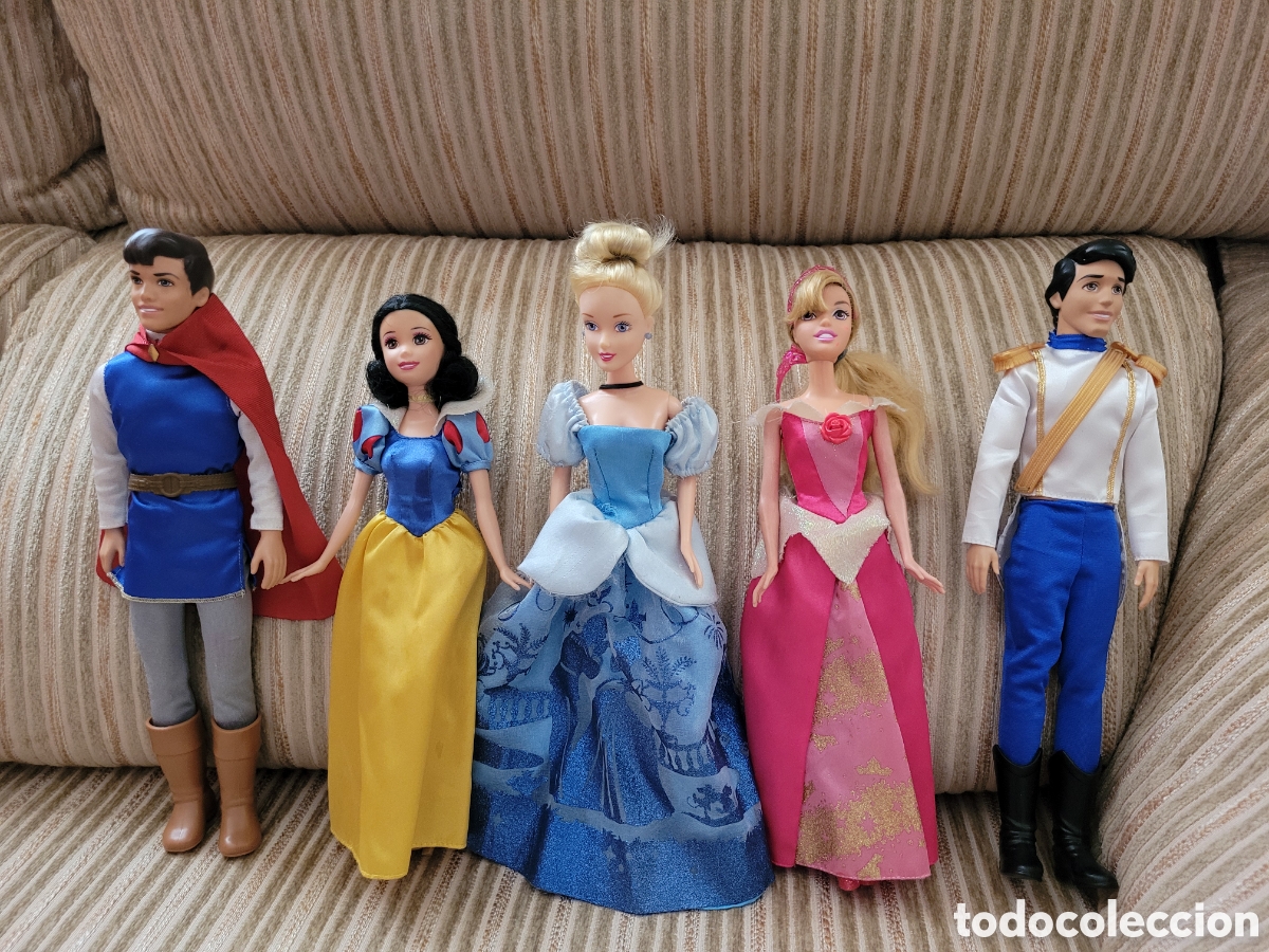 principes y princesas disney (5), tipo barbie - Compra venta en  todocoleccion