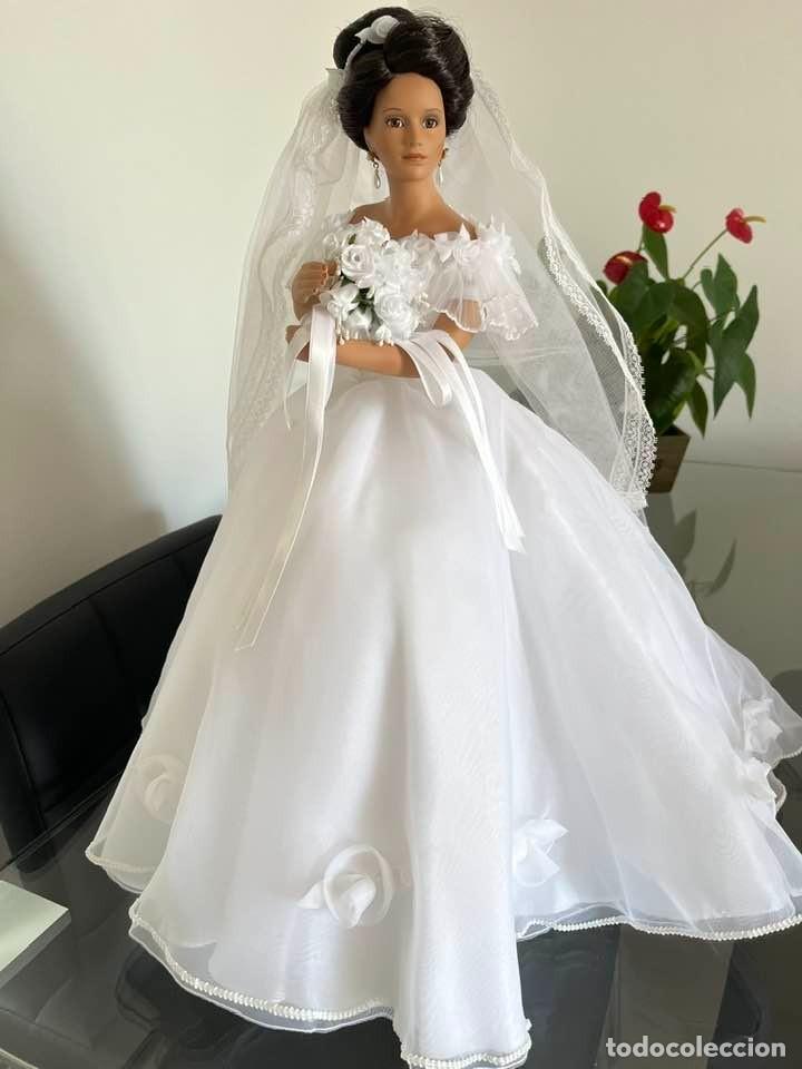 Mu&ntilde;ecas modernas: Mu&ntilde;eca vestida de novia - Foto 1