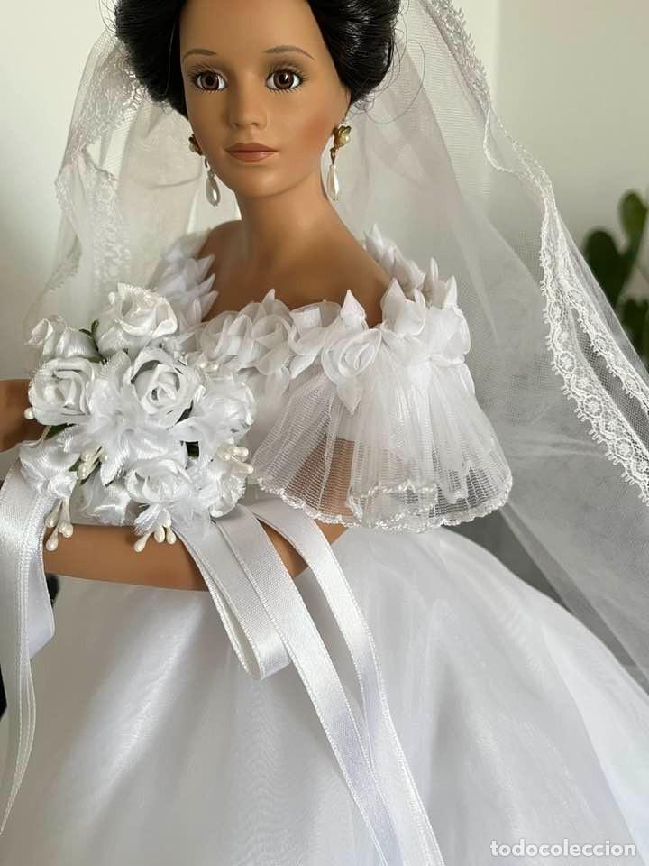 Mu&ntilde;ecas modernas: Mu&ntilde;eca vestida de novia - Foto 2
