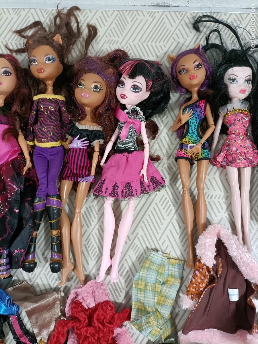 Mu&ntilde;ecas modernas: Lote de mu&ntilde;ecas Monster - Foto 8