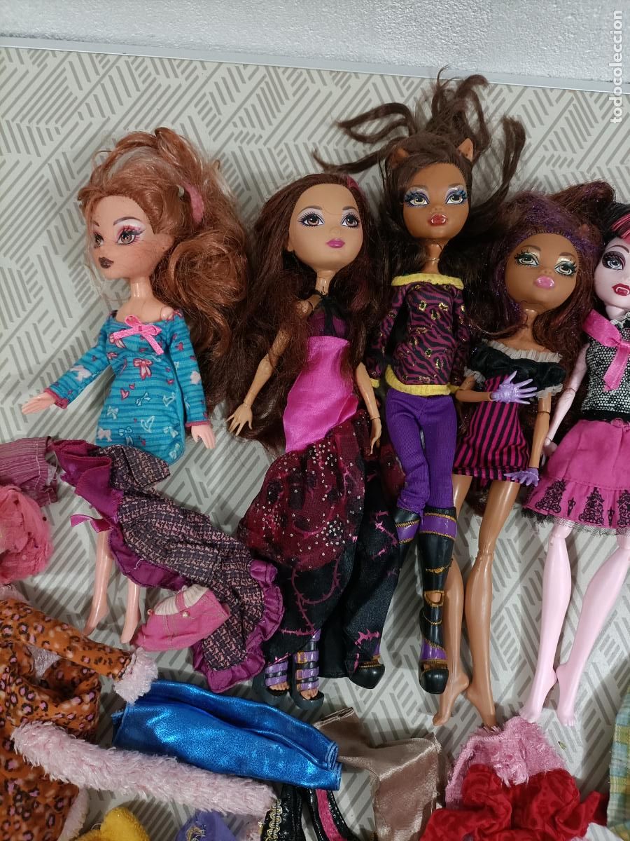 Mu&ntilde;ecas modernas: Lote de mu&ntilde;ecas Monster - Foto 9