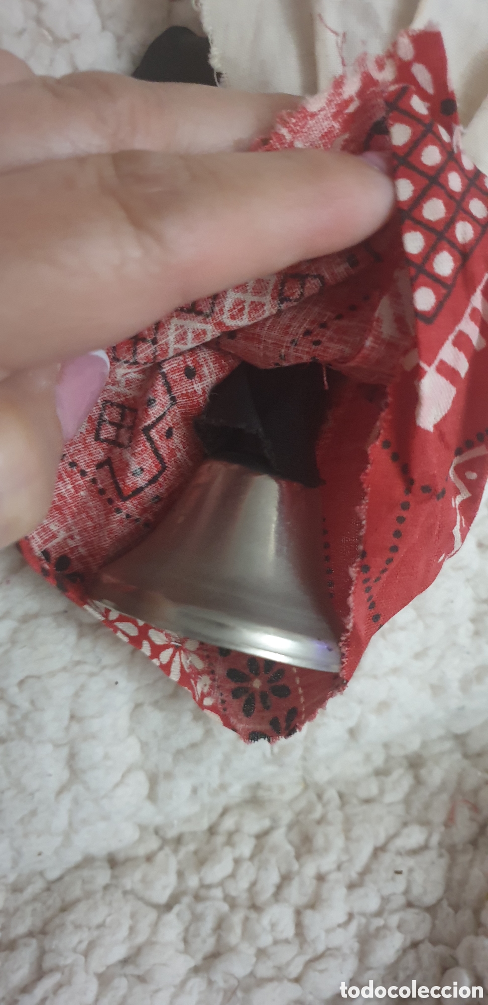 Mu&ntilde;ecas modernas: Mu&ntilde;eca campana vintage - Foto 3