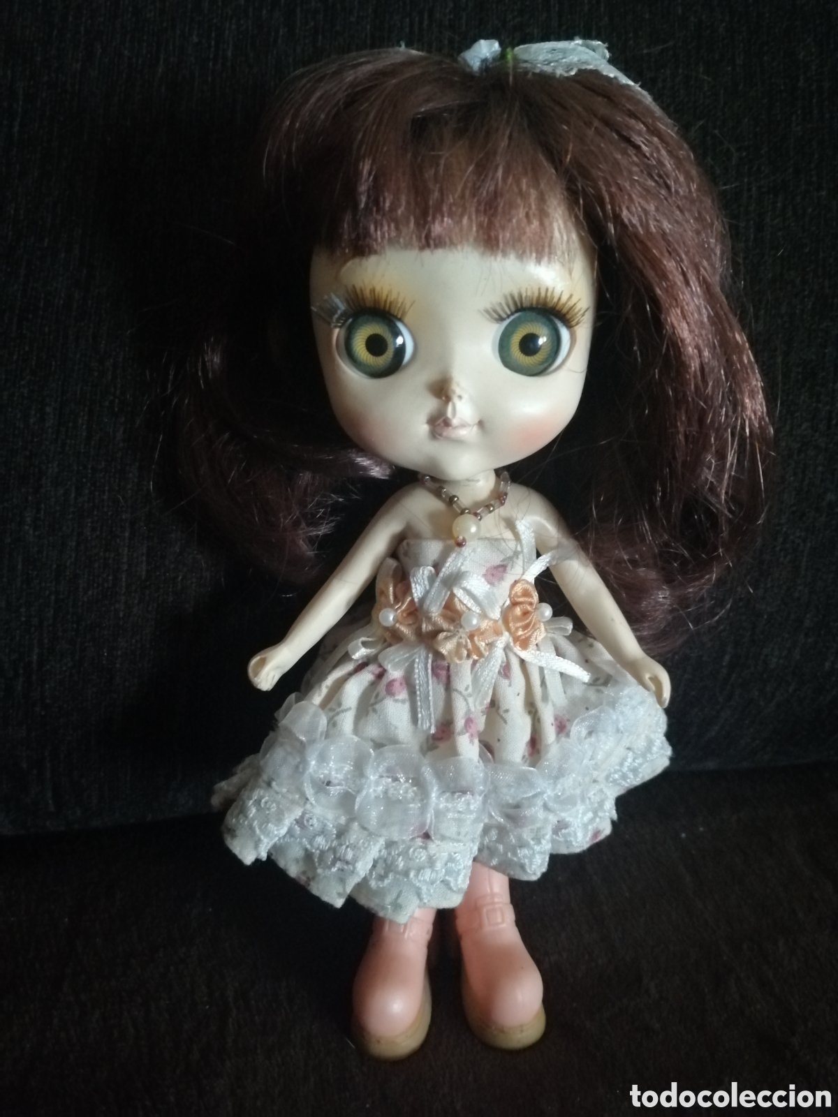 Mu&ntilde;ecas modernas: Mu&ntilde;eca tipo Blythe cabeza oscilobatiente - Foto 1
