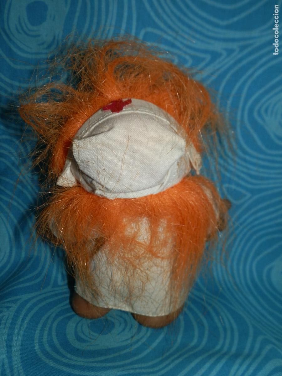 Mu&ntilde;ecas modernas: MU&Ntilde;ECO TROLL PELO NARANJA ENFERMERA - Foto 3