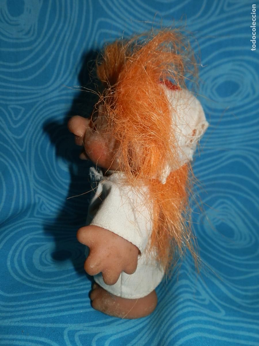 Mu&ntilde;ecas modernas: MU&Ntilde;ECO TROLL PELO NARANJA ENFERMERA - Foto 4