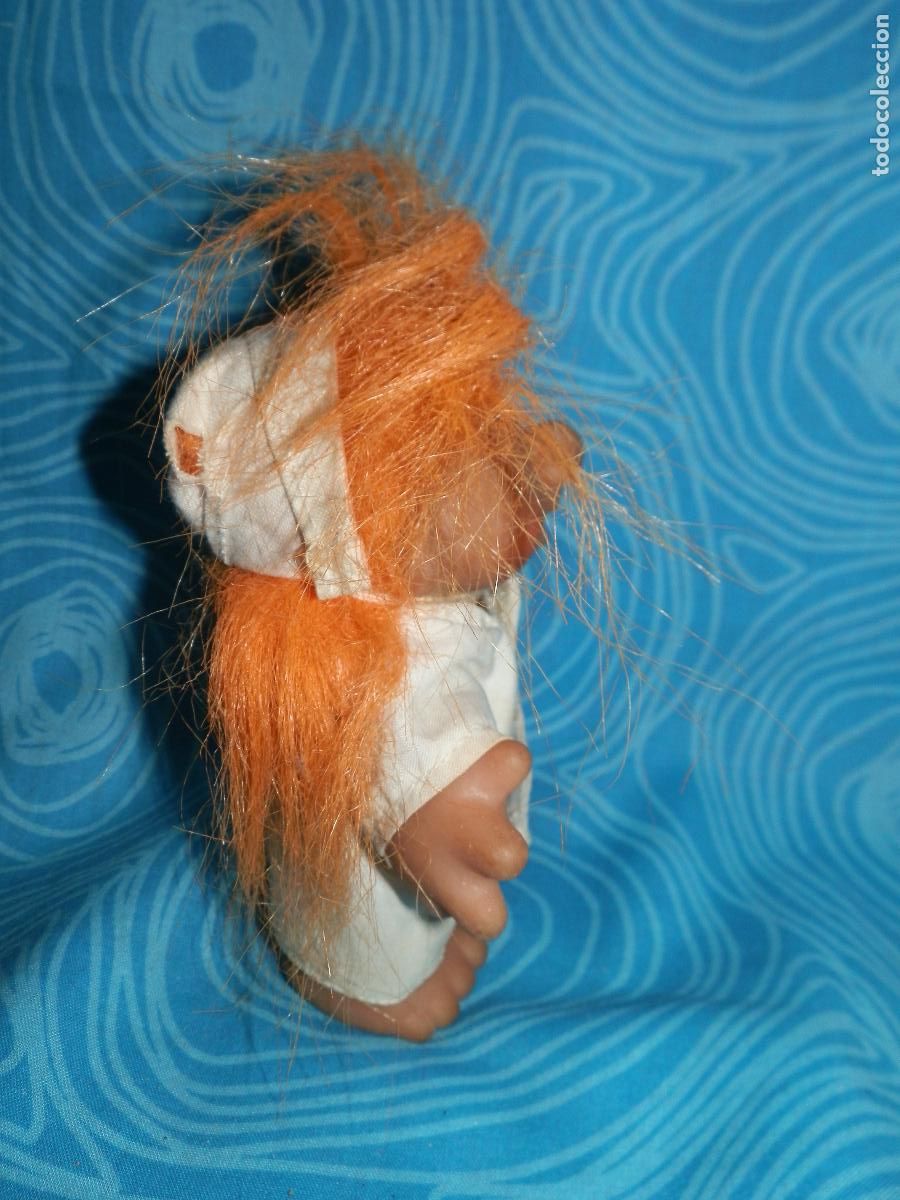 Mu&ntilde;ecas modernas: MU&Ntilde;ECO TROLL PELO NARANJA ENFERMERA - Foto 5