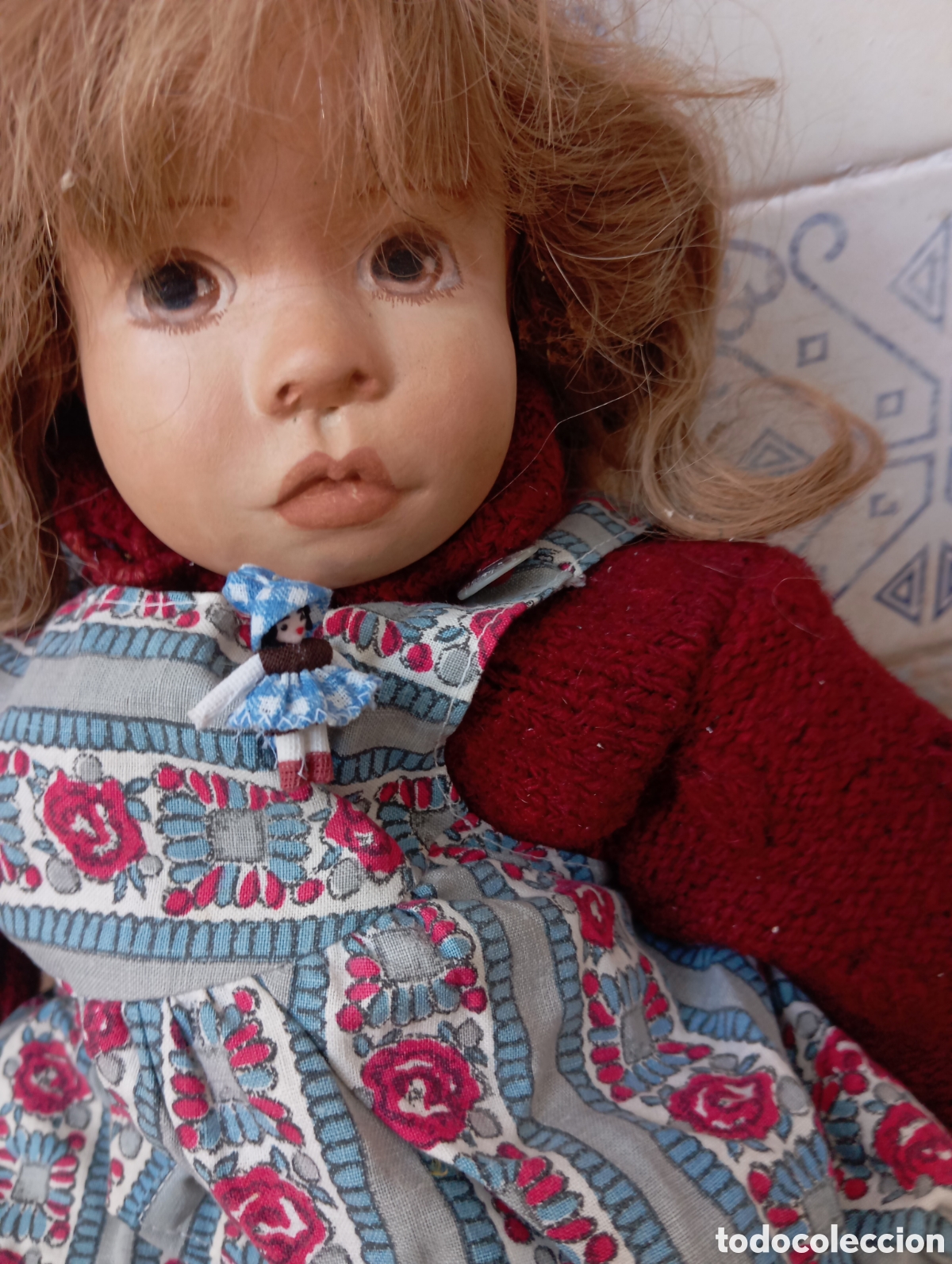Mu&ntilde;ecas modernas: mu&ntilde;eca alemana antiguo - Foto 2