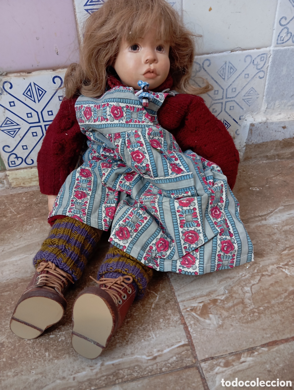 Mu&ntilde;ecas modernas: mu&ntilde;eca alemana antiguo - Foto 3