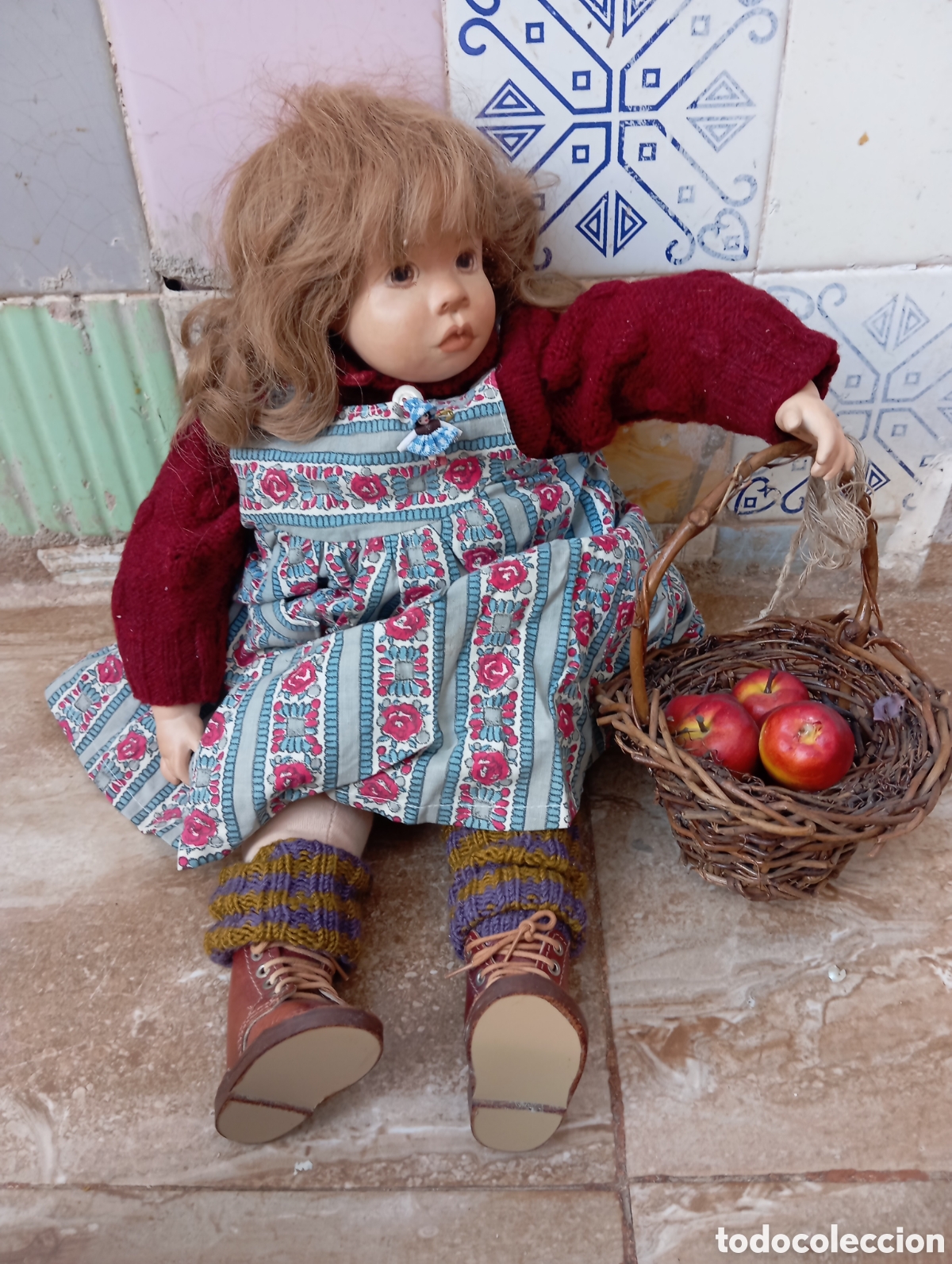 Mu&ntilde;ecas modernas: mu&ntilde;eca alemana antiguo - Foto 5