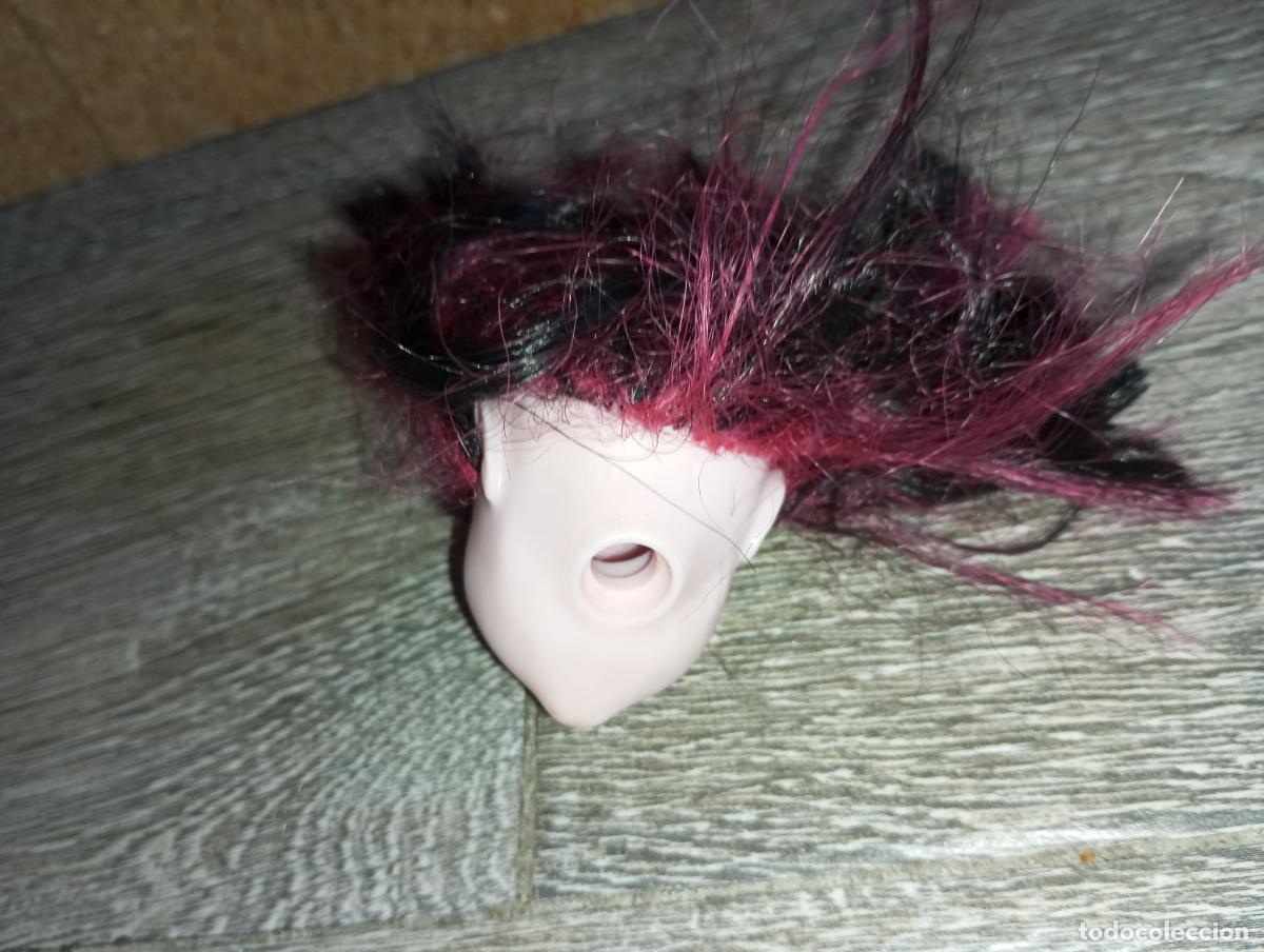 Mu&ntilde;ecas modernas: cabeza de mu&ntilde;eca monster high draculaura - Foto 4