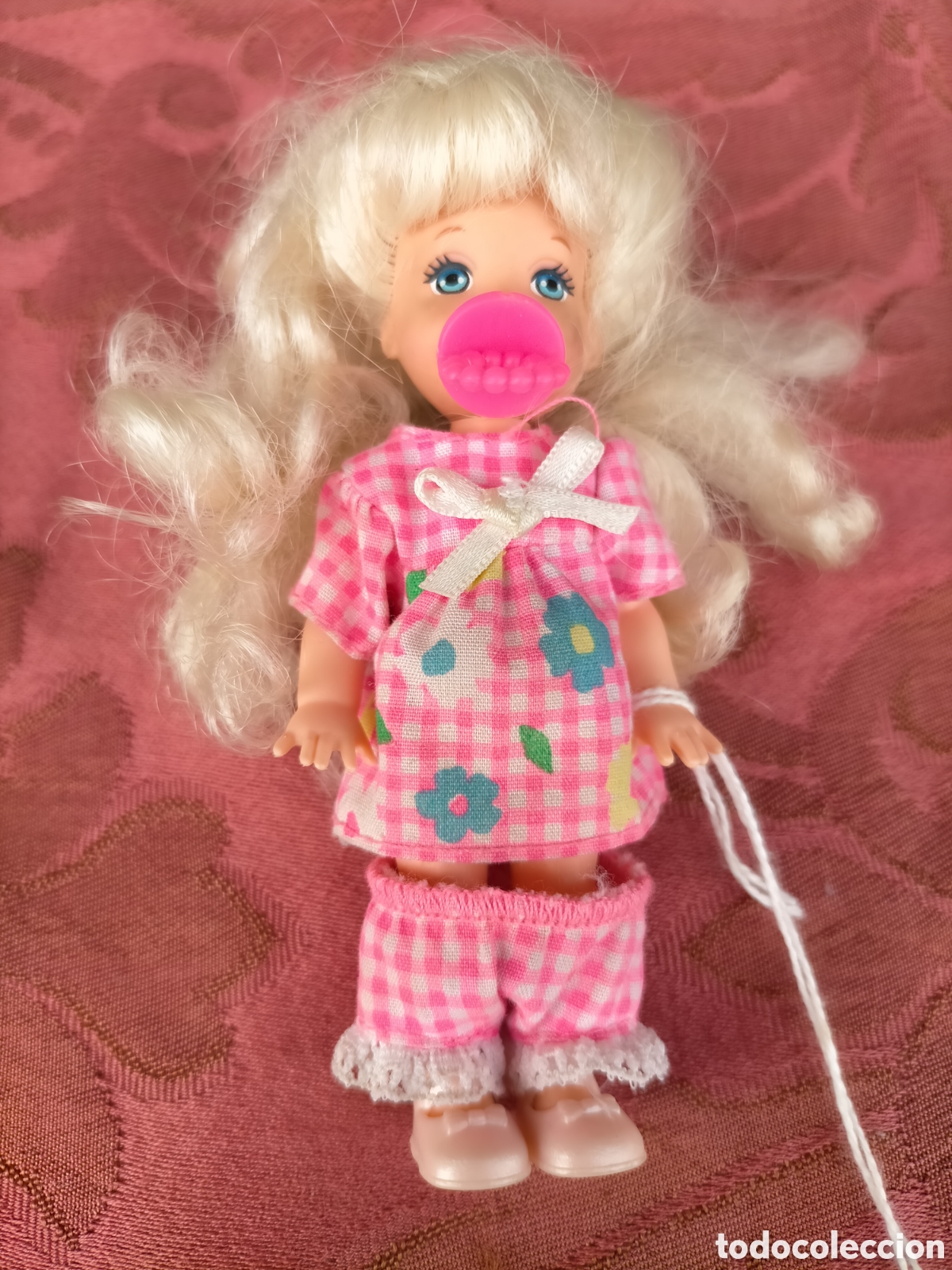 Mu&ntilde;ecas modernas: Mu&ntilde;eca de Mattel 11 cms rubia ojos azules - Foto 4