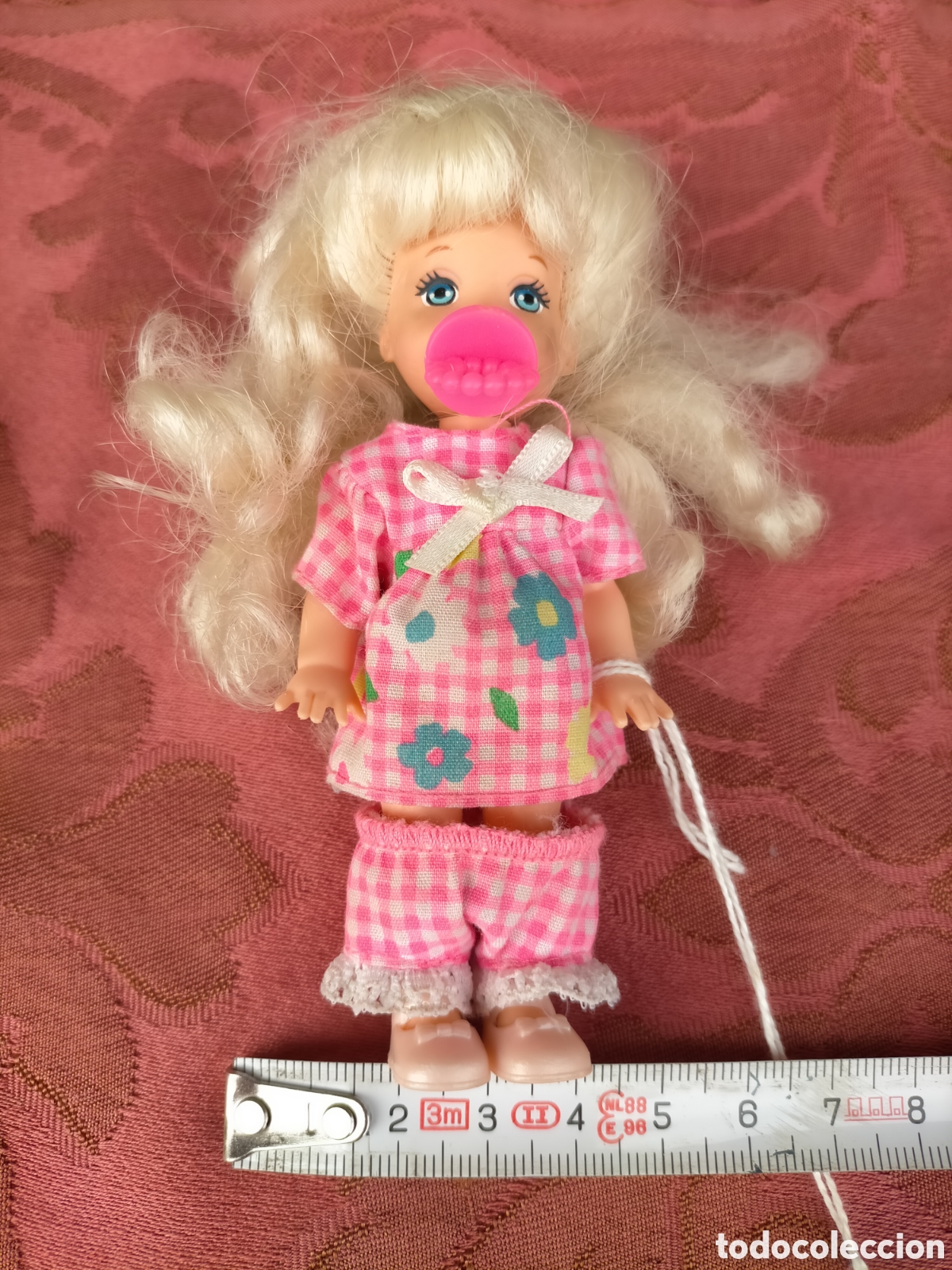 Mu&ntilde;ecas modernas: Mu&ntilde;eca de Mattel 11 cms rubia ojos azules - Foto 5