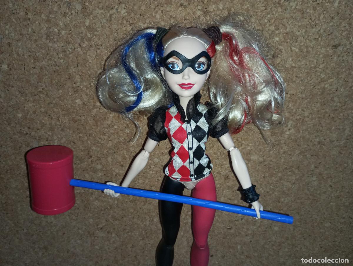 Mu&ntilde;ecas modernas: Mu&ntilde;eca DC super Heroe girls Harley Quinn - Foto 4