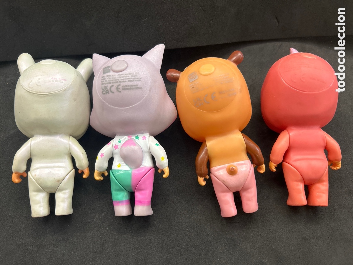 Mu&ntilde;ecas modernas: 4 mu&ntilde;ecas Bebe llor&oacute;n . 13cm - Foto 2